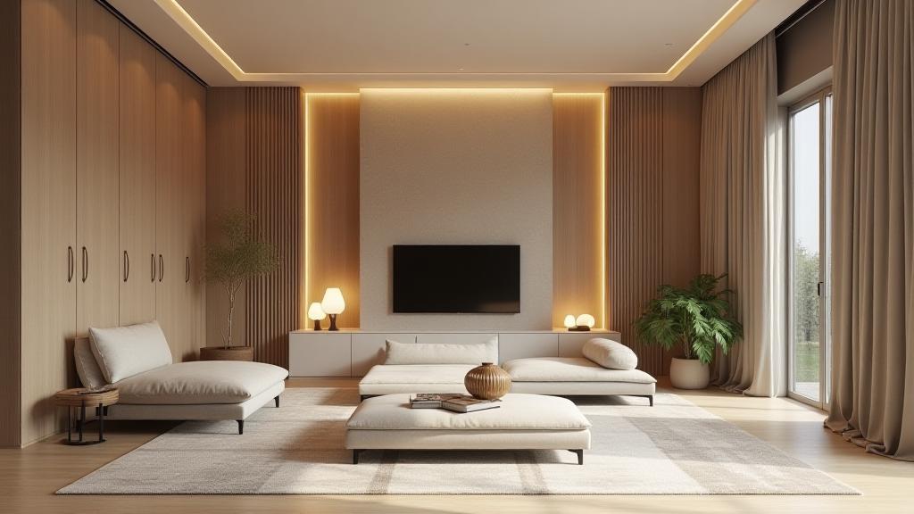 Elegant interior space showcasing design course